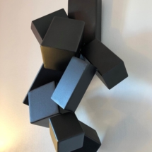 sculptures design cubesfalling